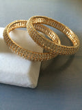 Kada type cz stones bangles - *** FREE SHIPPING ***