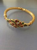 Traditional Ruby and Emerald bracelet *** FREE SHIPPING ***