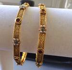 Antique small pearls bangles -  *** FREE SHIPPING ***