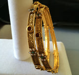 Antique small pearls bangles -  *** FREE SHIPPING ***