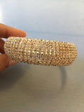 White stones single bangle "FREE SHIPPING ***