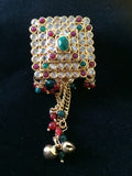 Kundans diamond  shape saree pin -  *** FREE SHIPPING ***