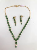 Emerald stones necklace sets -  *** FREE SHIPPING ***