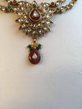 Antique kundans necklace set -  *** FREE SHIPPING ***