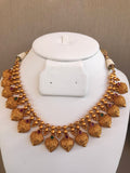 Beautiful traditional ruby and emerald stones necklace set *** FREE SHIPPING ***