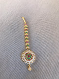 Beautiful multicolor stones long tikka  *** FREE SHIPPING ***
