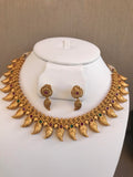 Beautiful traditional antique ruby and emerald stones necklace set  *** FREE SHIPPING ***