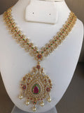 Beautiful multicolor stones necklace set  *** FREE SHIPPING ***