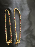 Cute Multicolor stones anklets *** FREE SHIPPING ***