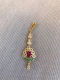 Cute multicolor stones small tikka  *** FREE SHIPPING ***